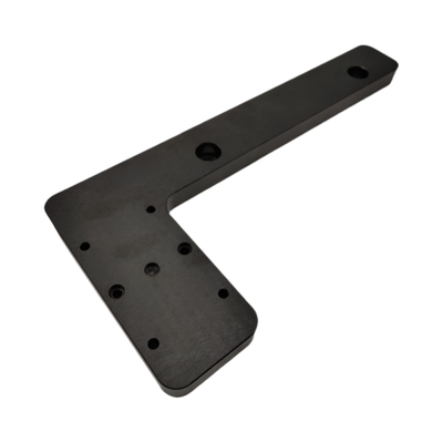 Harga yang bagus Precision CNC Machining Aluminium Parts Black Anodized Untuk Peralatan Laut on line