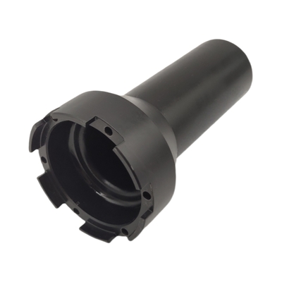 Good price Precision Aluminum CNC Machining Services With High Gloss Black Anodized online